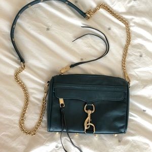 Rebecca Minkoff Teal Mini MAC Crossbody
